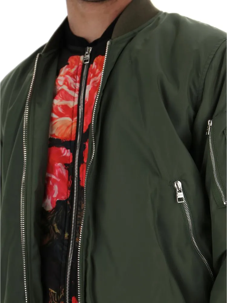 Alexander McQueen Zip Bomber Jacket