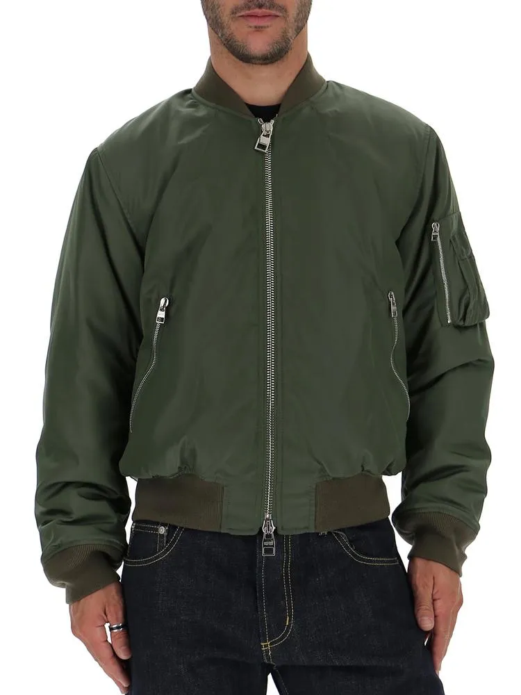 Alexander McQueen Zip Bomber Jacket