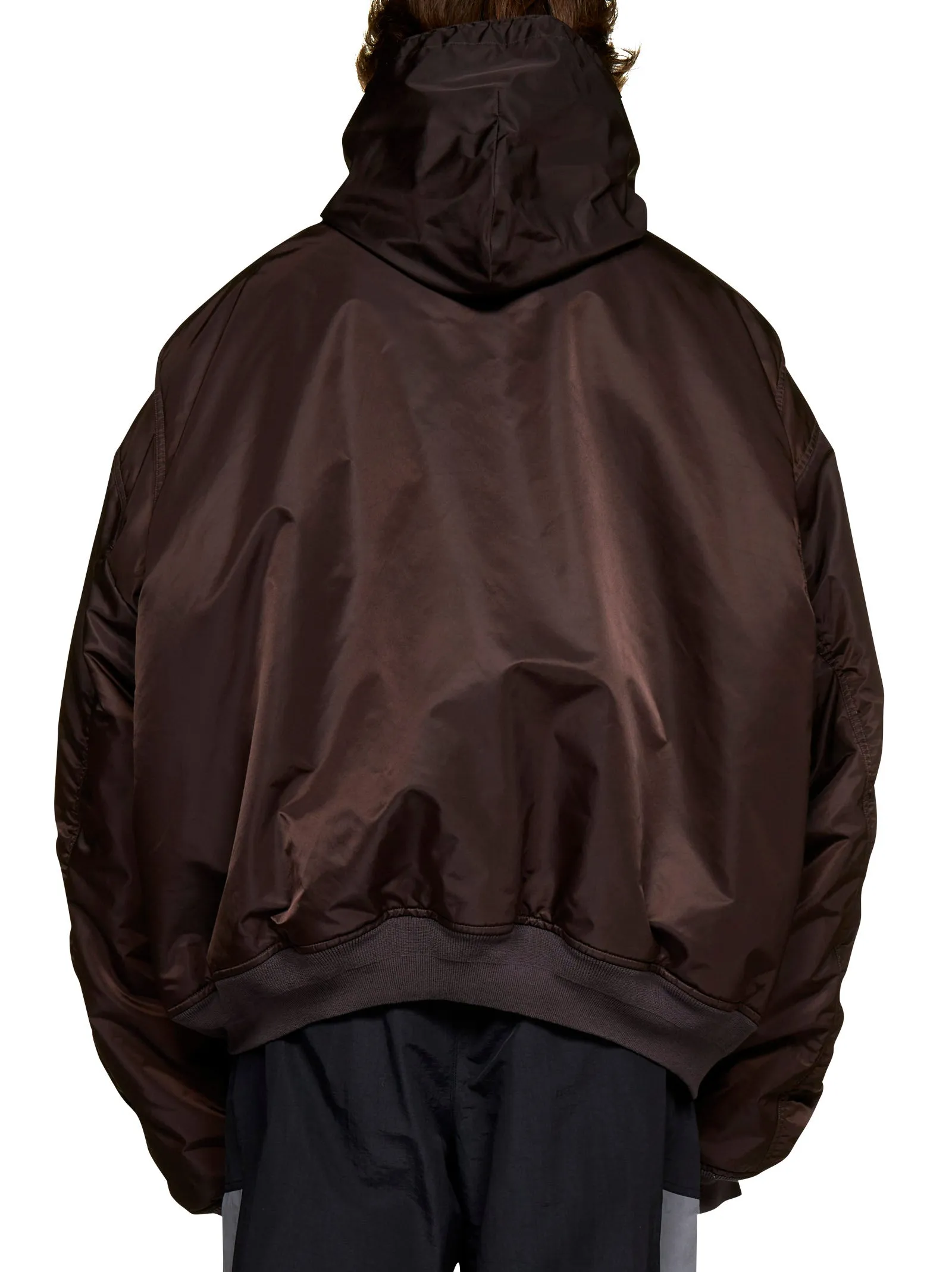 Balenciaga Hooded Bomber Jacket
