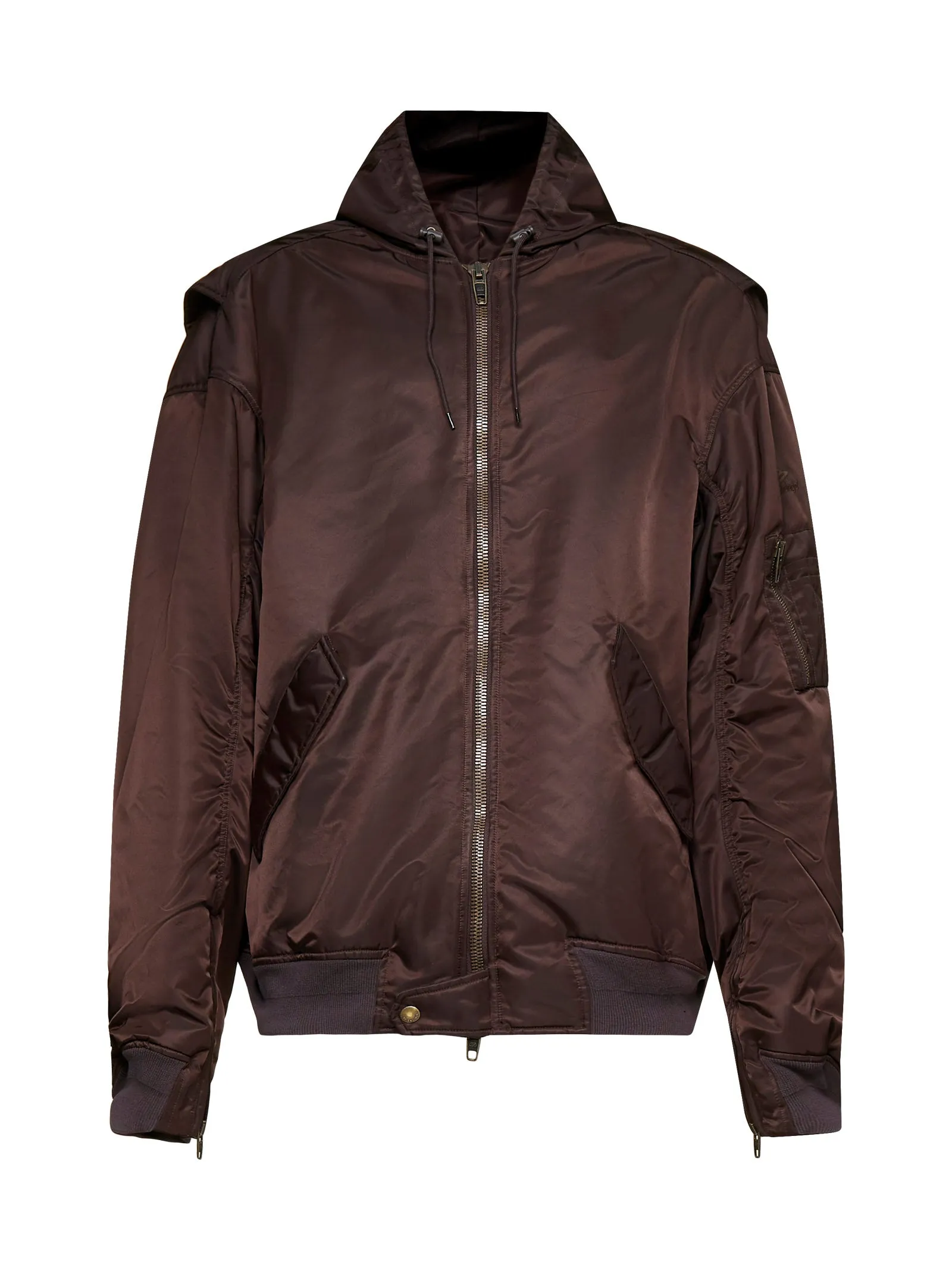 Balenciaga Hooded Bomber Jacket