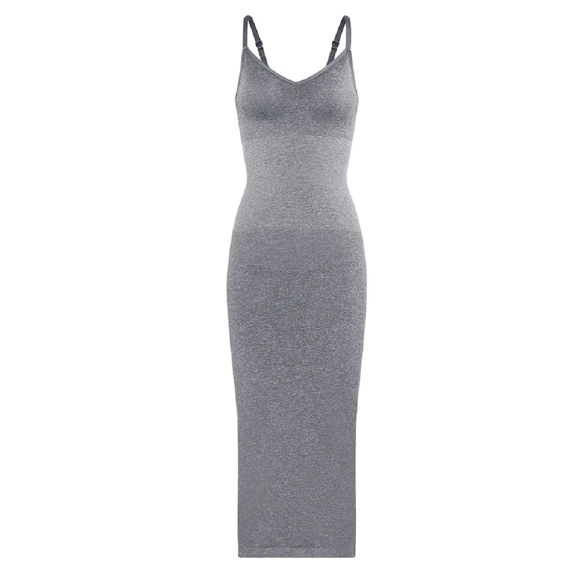 Bodycon Dress Slip Shapewear Lounge Long Shaper Dress