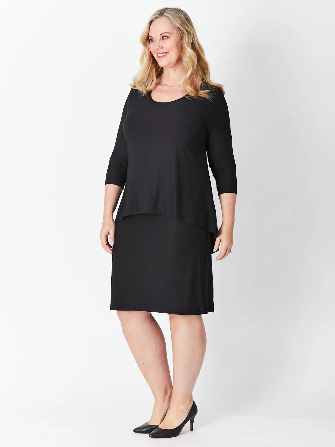Core Forgiveness Dress - Black 27352-Sw