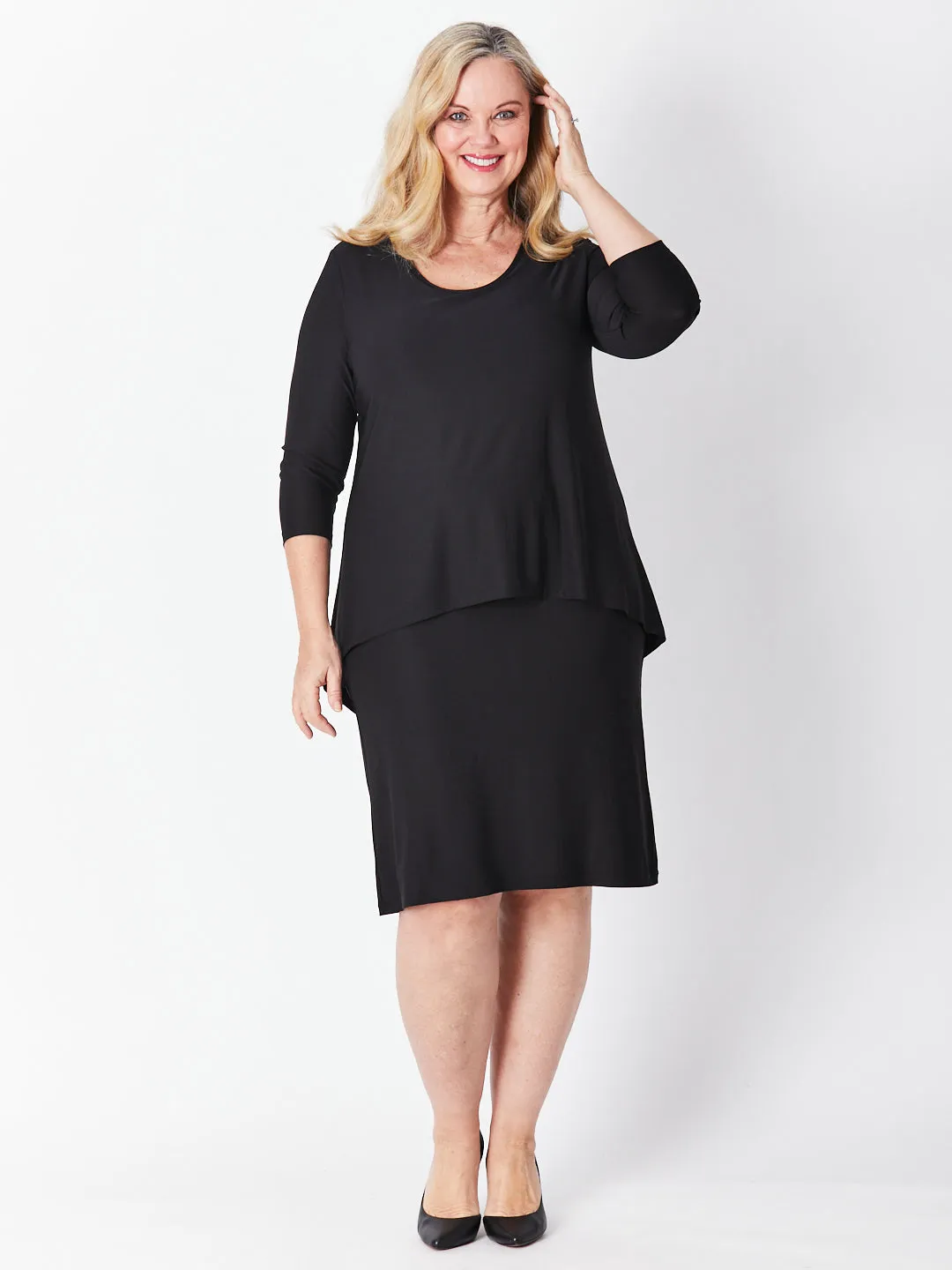 Core Forgiveness Dress - Black 27352-Sw