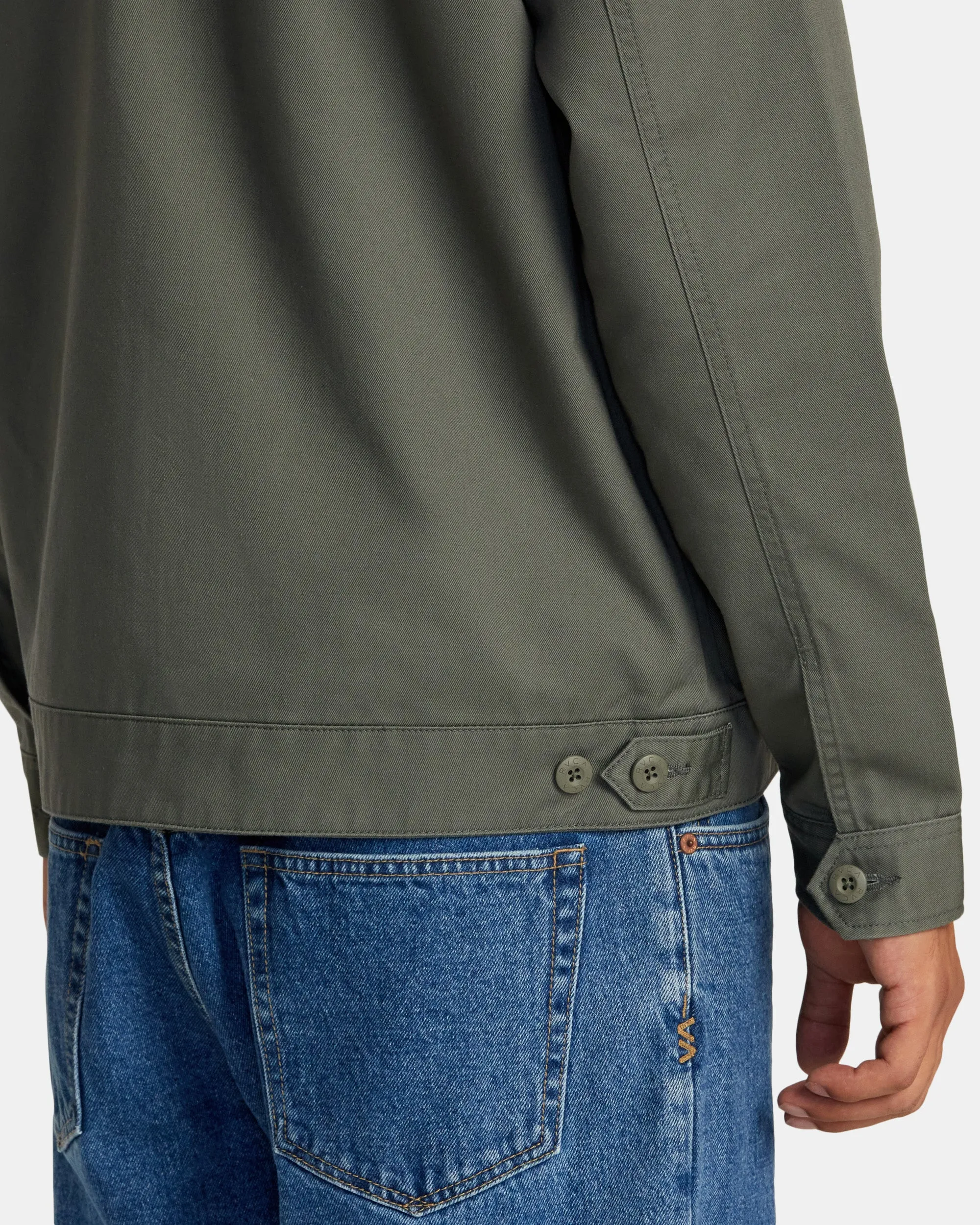 Dayshift Twill Jacket - Olive
