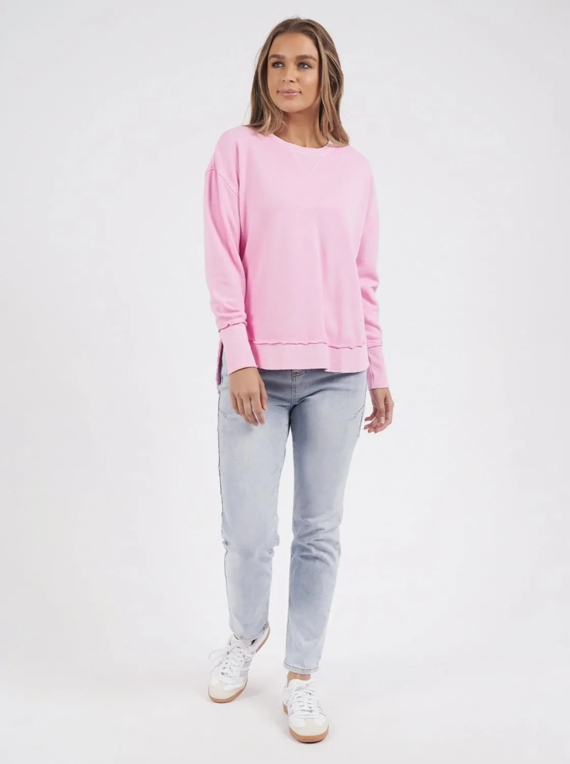 Delilah Crew in Pastel Lavendar