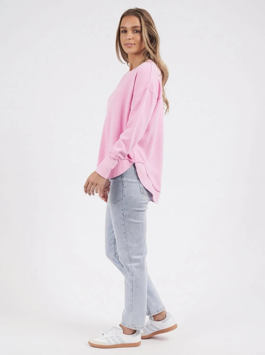 Delilah Crew in Pastel Lavendar
