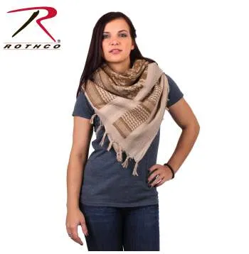 Digital Camo Shemagh Tactical Desert Keffiyeh Scarf