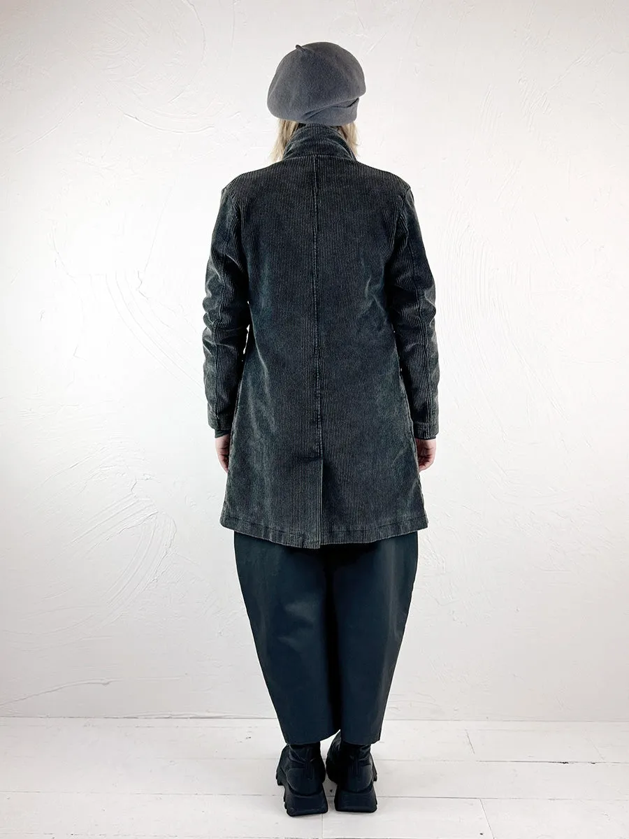 Down Town Long Corduroy Blazer
