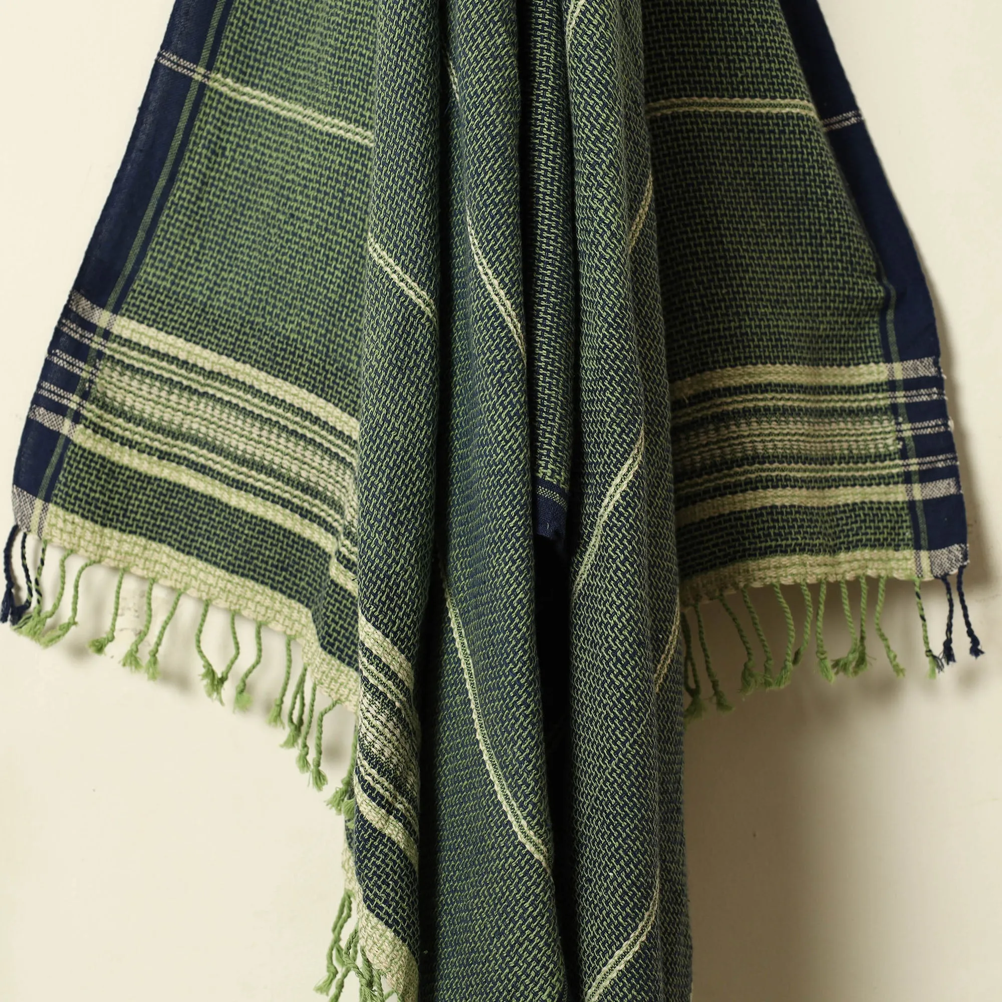 Green - Organic Kala Cotton Pure Handloom Towel 82