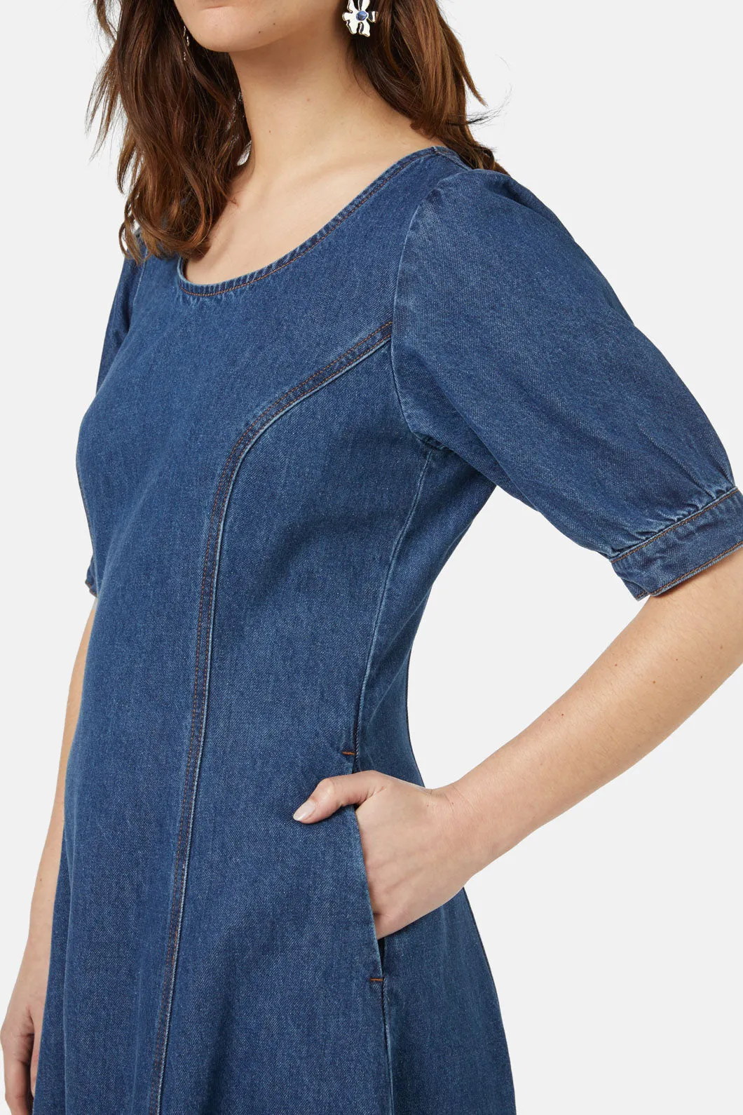 Holiday Denim Dress