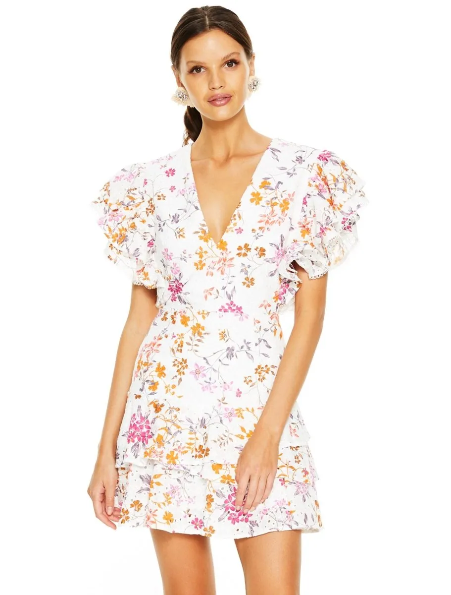 JASMINE VINES MINI DRESS
