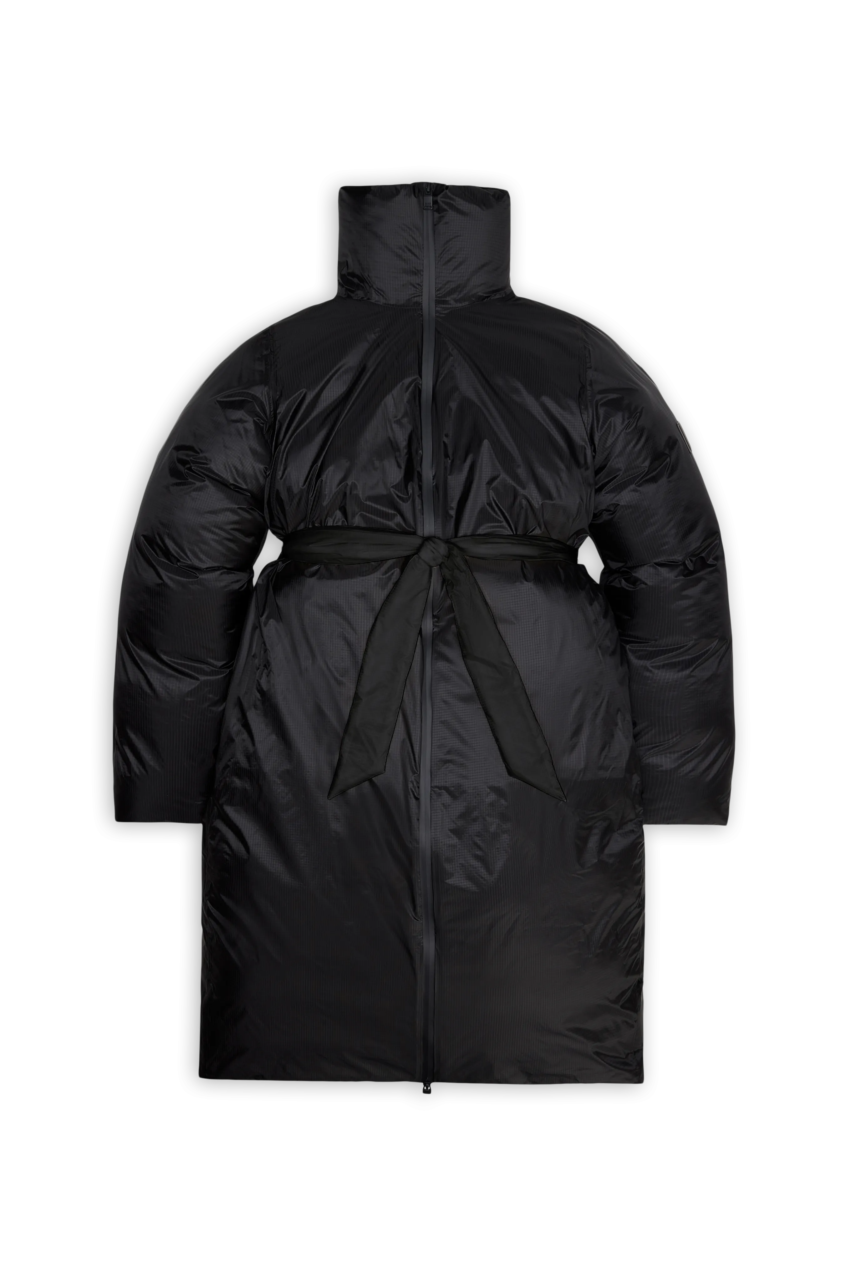 Kevo Longer Puffer Jacket - Black