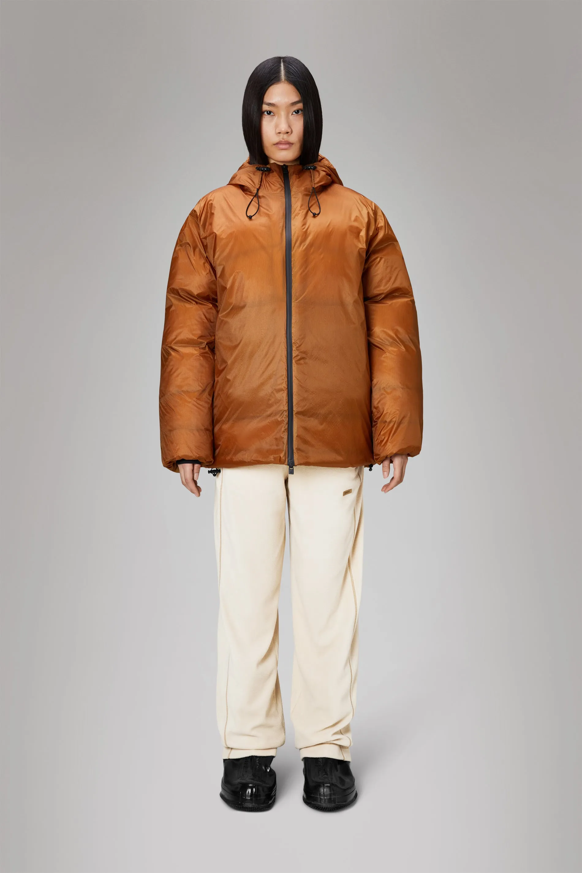 Kevo Puffer Jacket - Rust