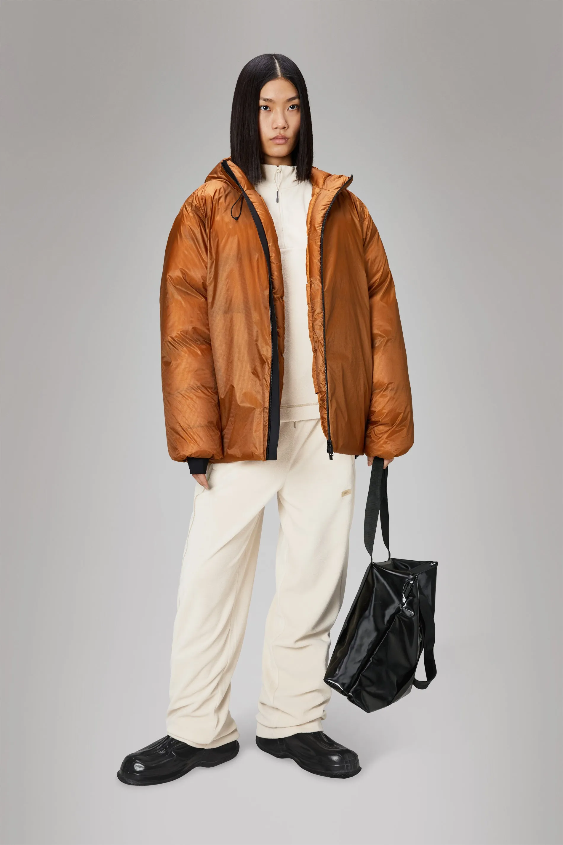 Kevo Puffer Jacket - Rust