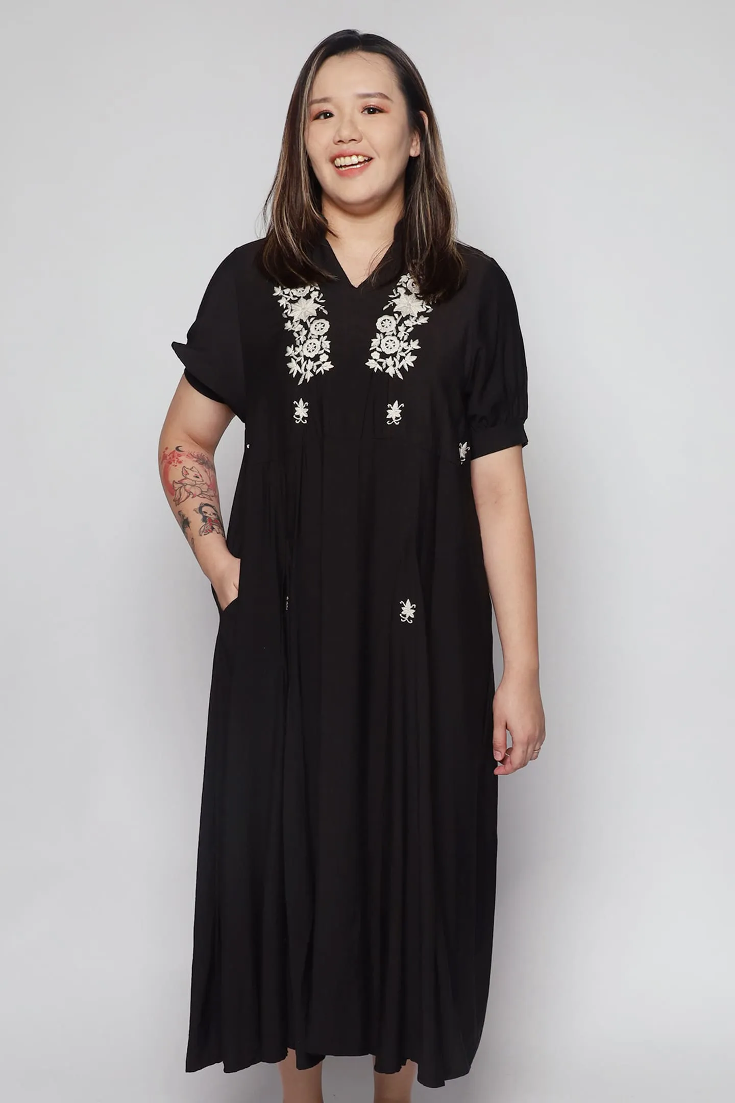 Kiara Embroidery Dress