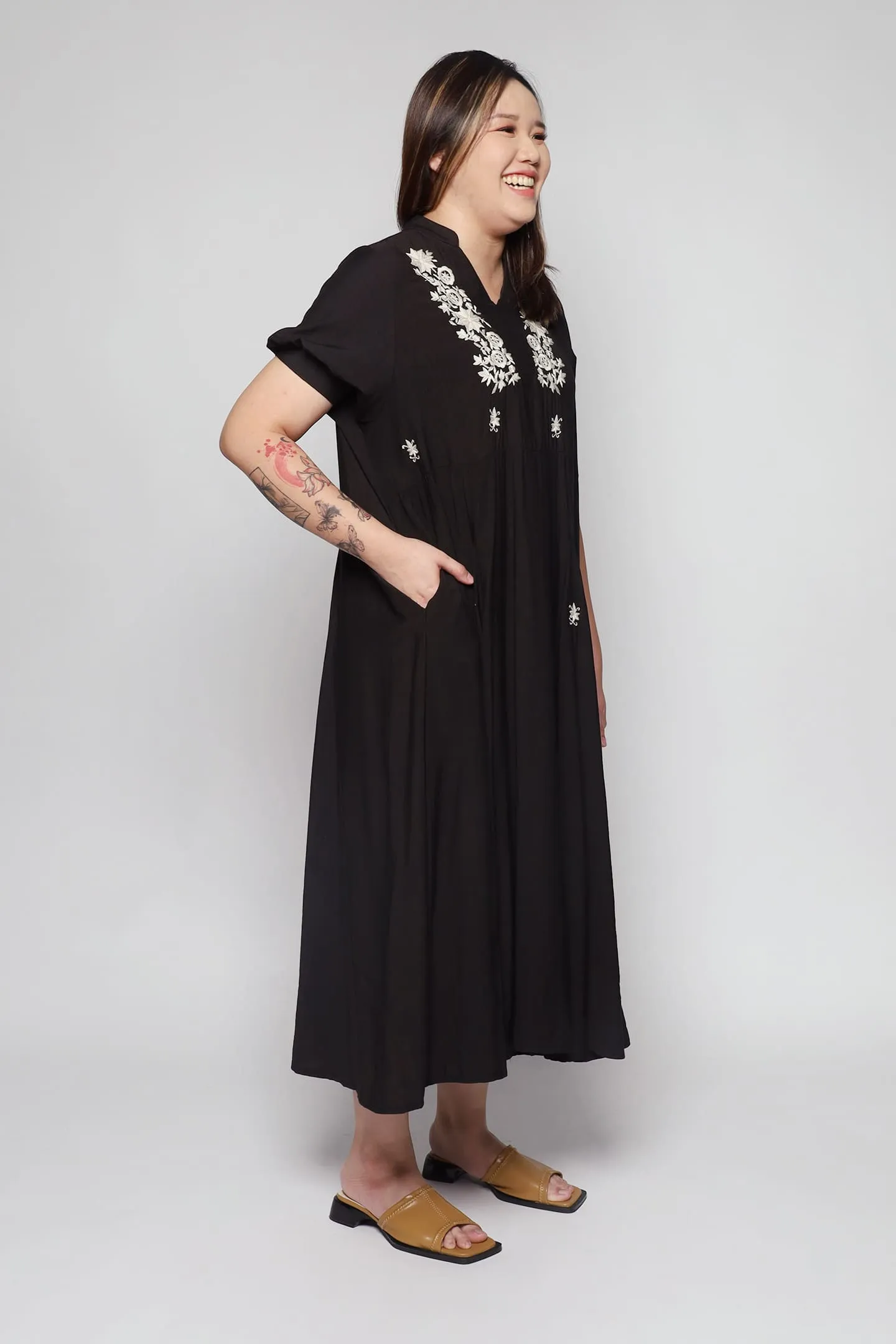 Kiara Embroidery Dress