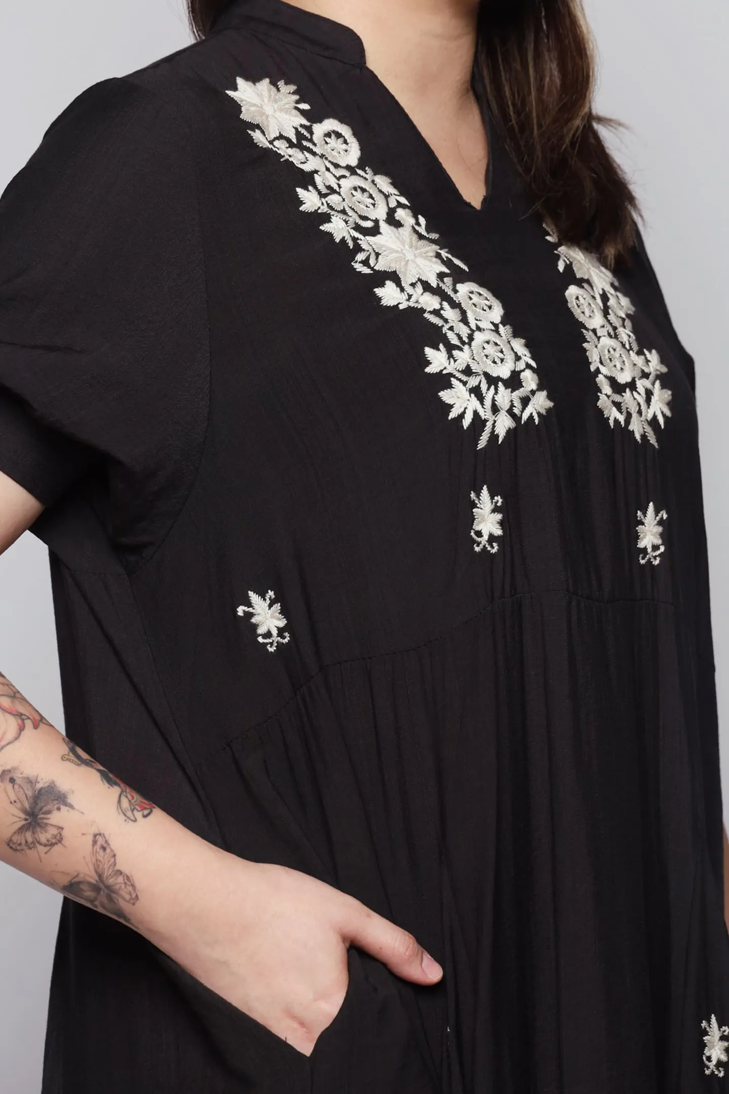 Kiara Embroidery Dress