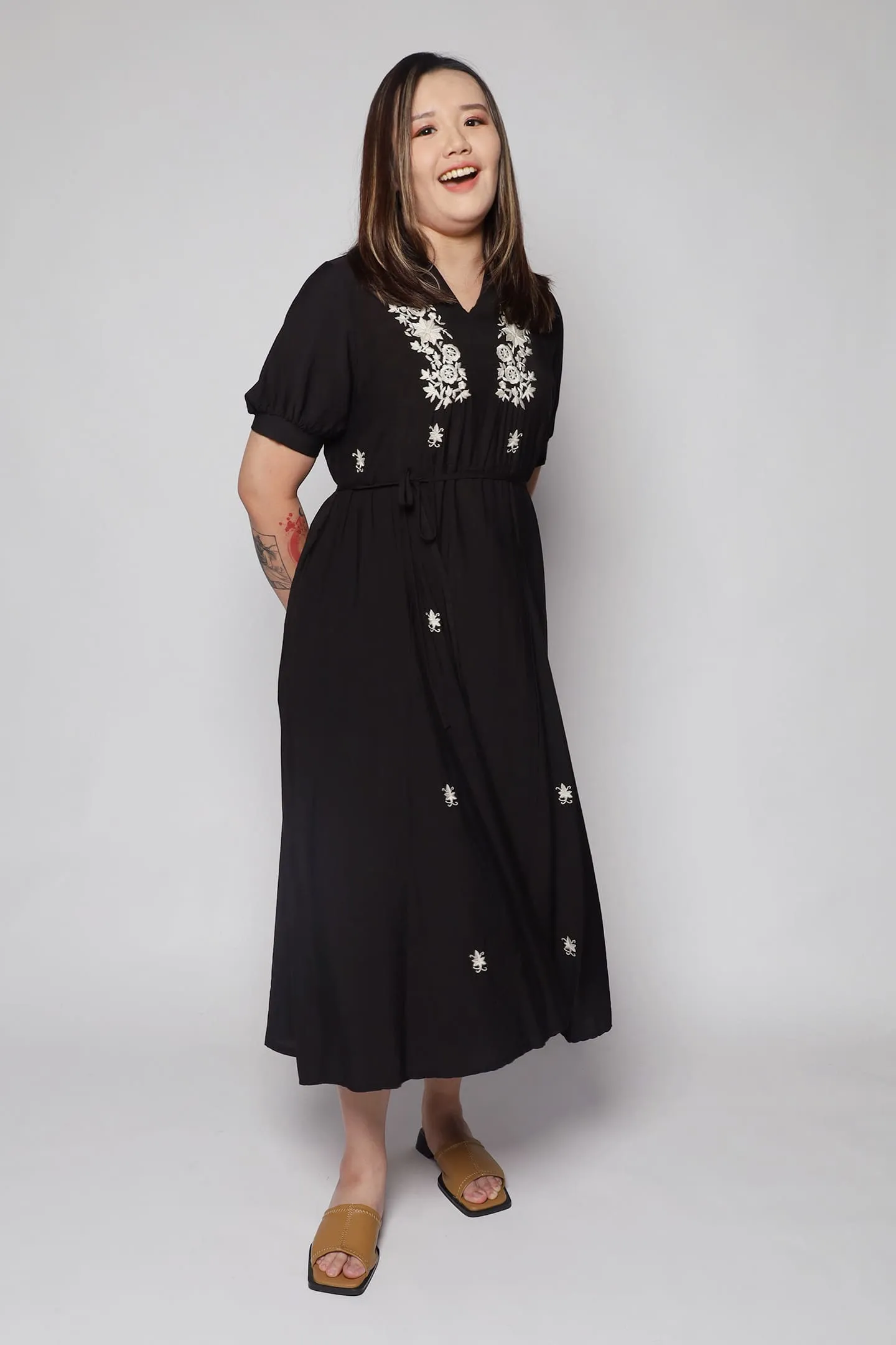 Kiara Embroidery Dress