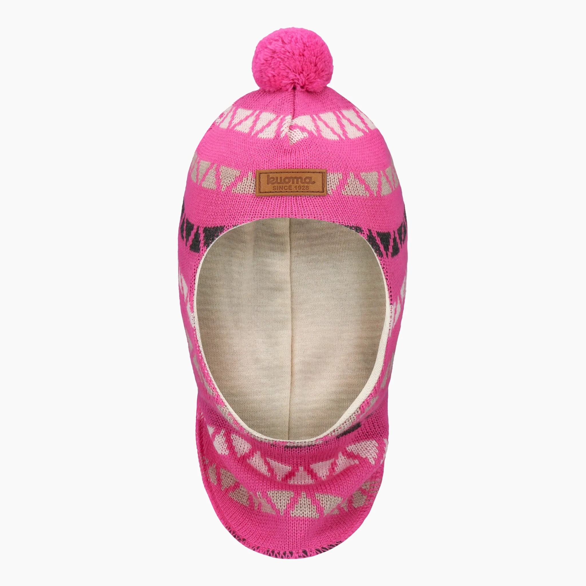 Kids´ winter  balaclava Namu, Fuxia
