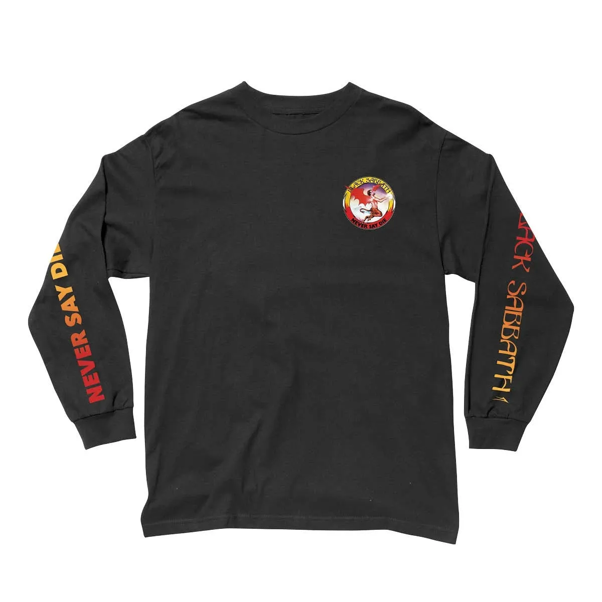 Lakai Never Say Die Long Long Sleeve T-Shirt - Black