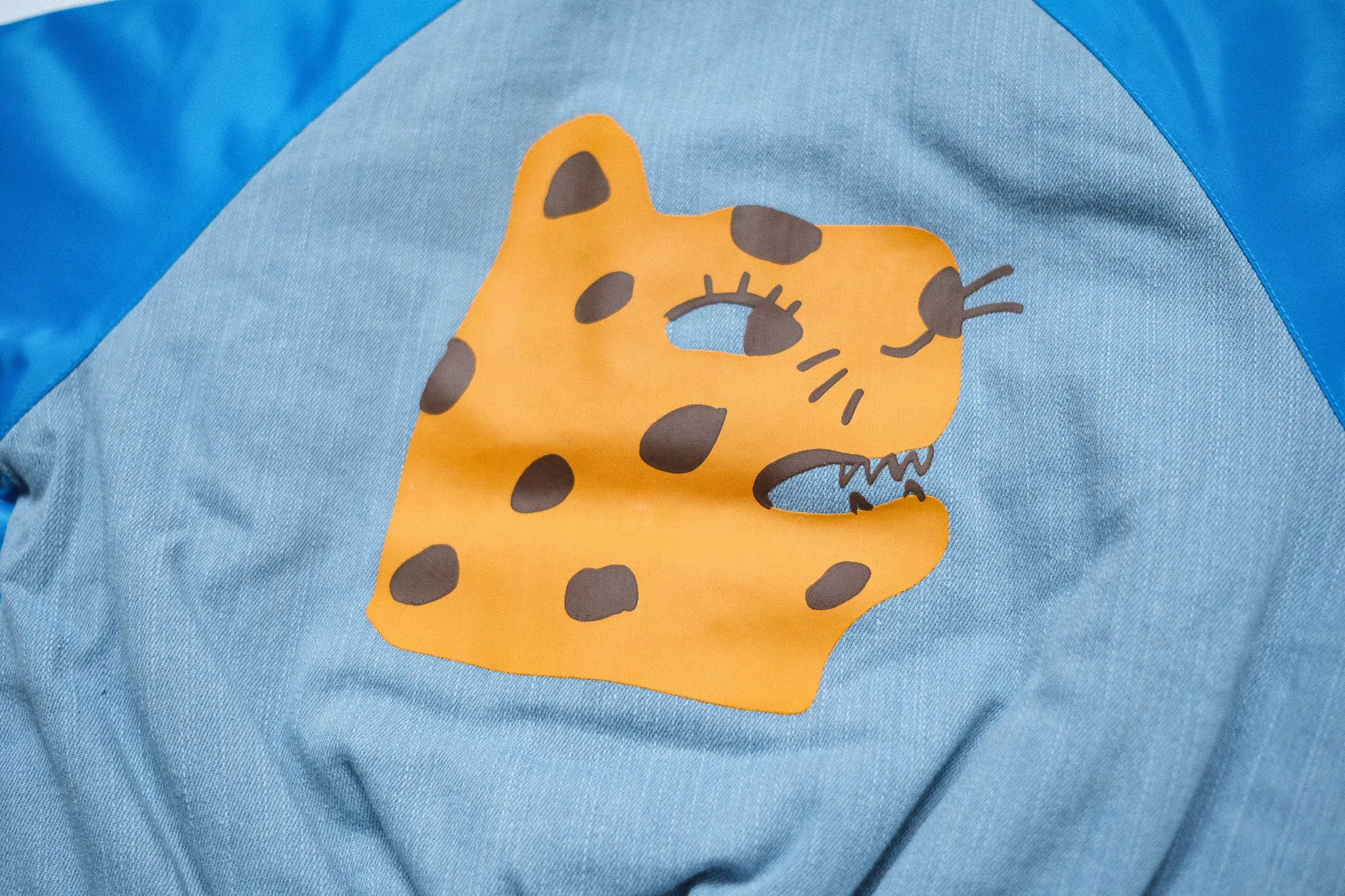 Mini Kardi Tiger Bomber Jacket / Blue