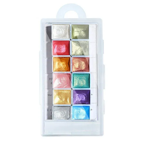Nail Art Watercolor Paint - 12pc