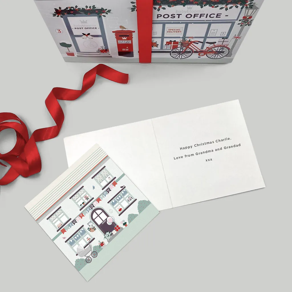 Personalised Berkeley Bear's Christmas Morning Breakfast Set, Red