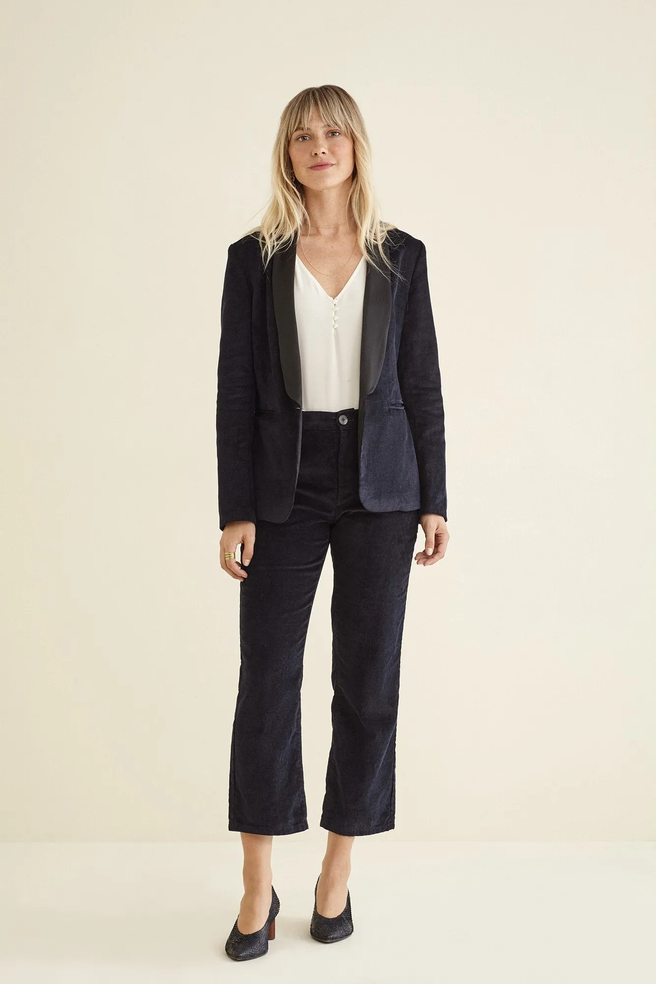 Roya Corduroy Blazer