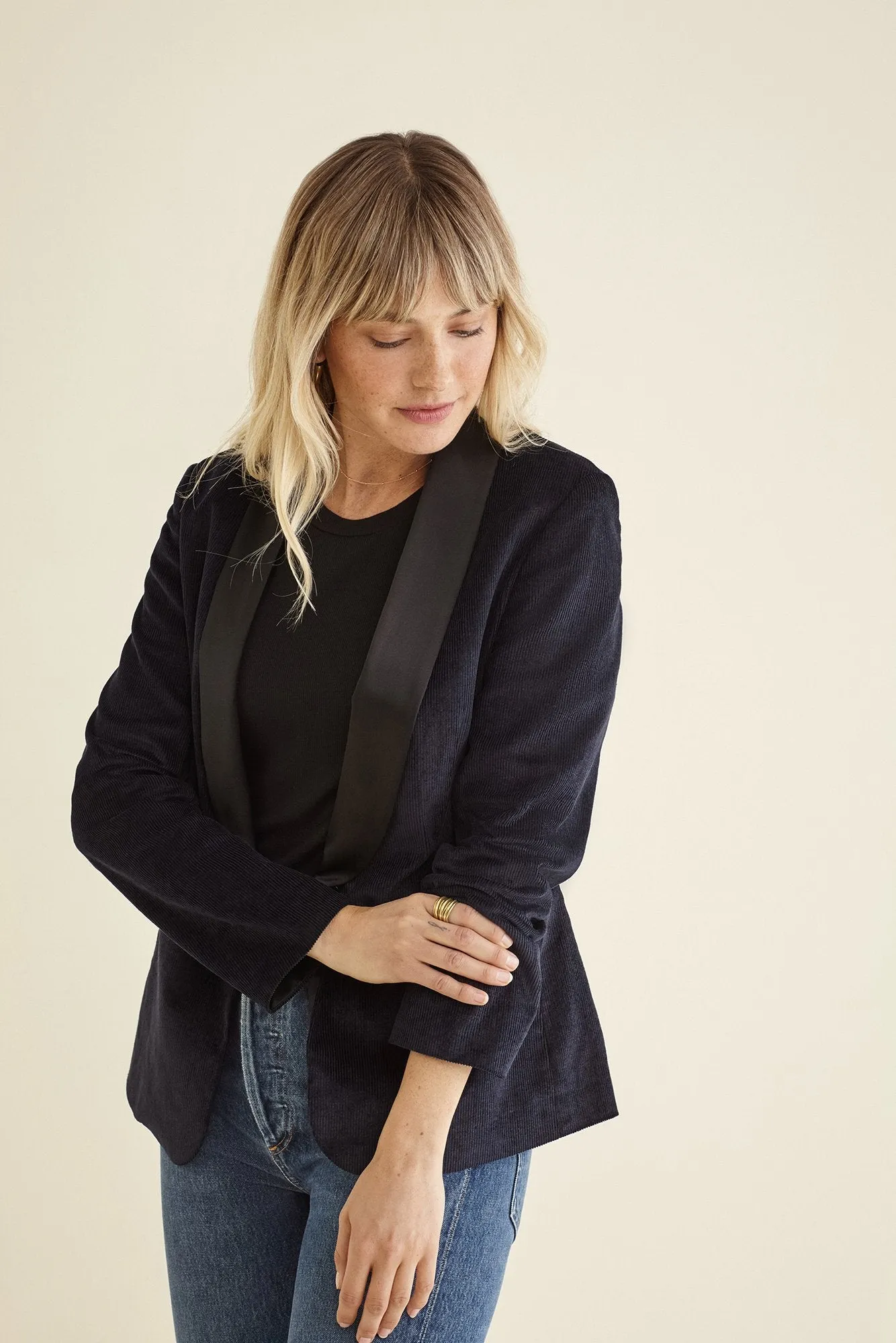 Roya Corduroy Blazer
