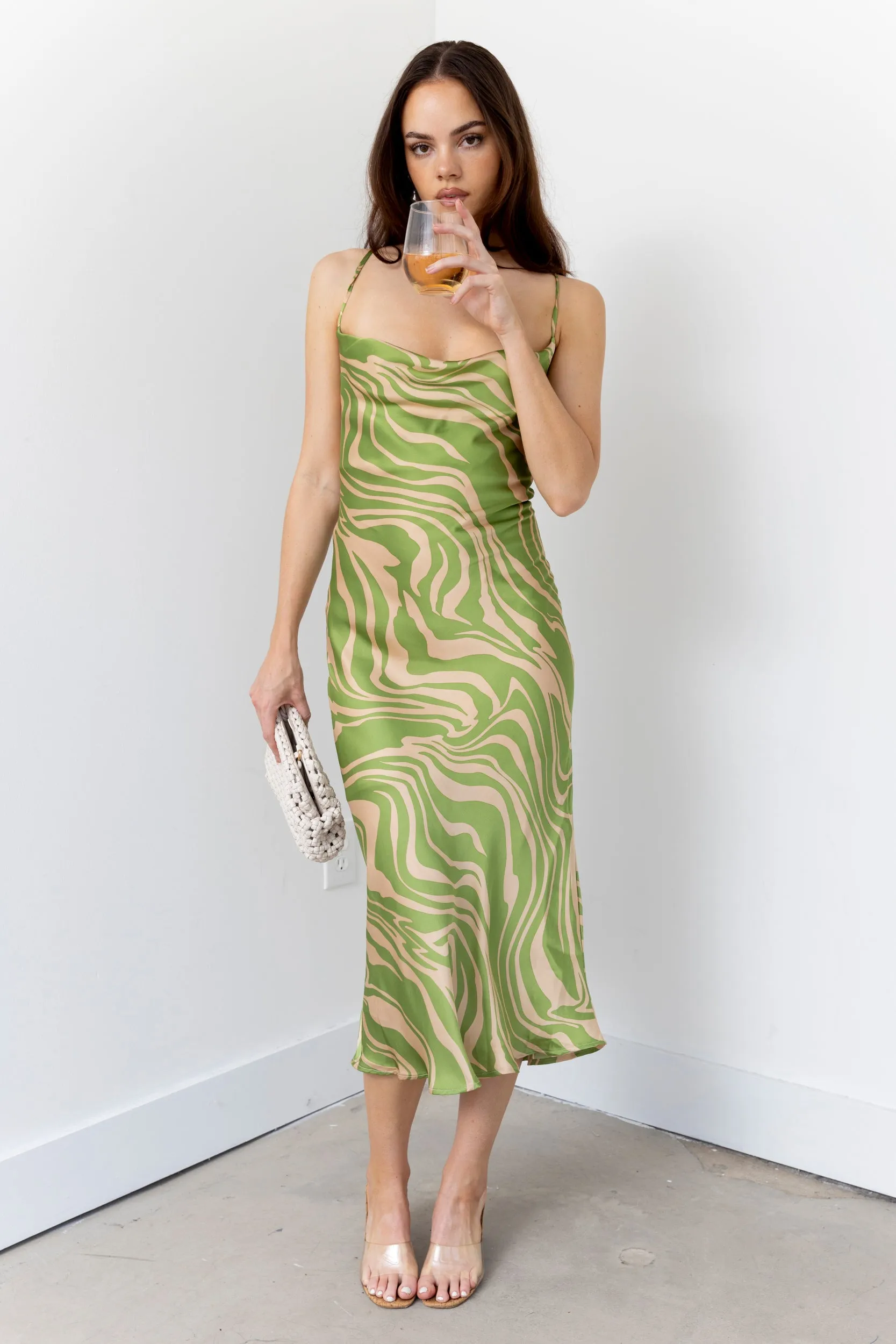 SALE - Talha Criss Cross Midi Dress