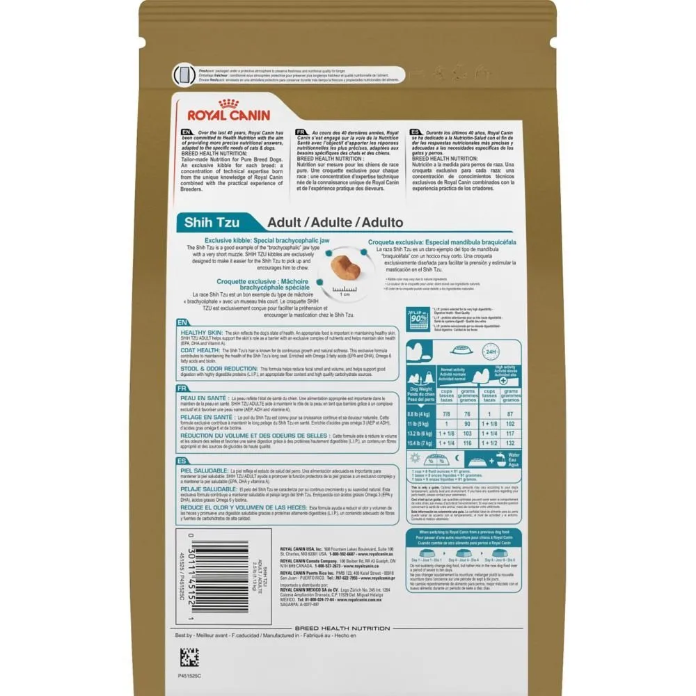 Shih Tzu Adult Dry Dog Food