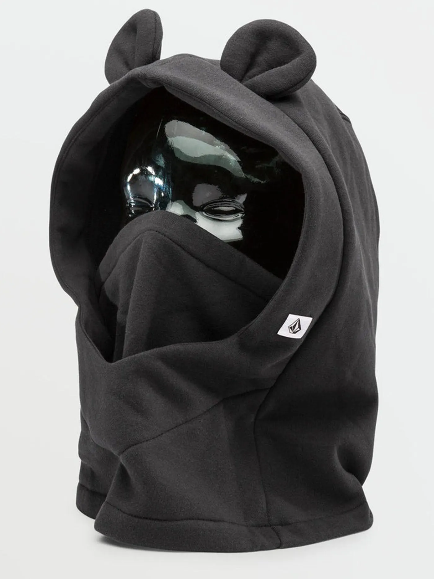 Snow Creature Hood Thingy Black Balaclava