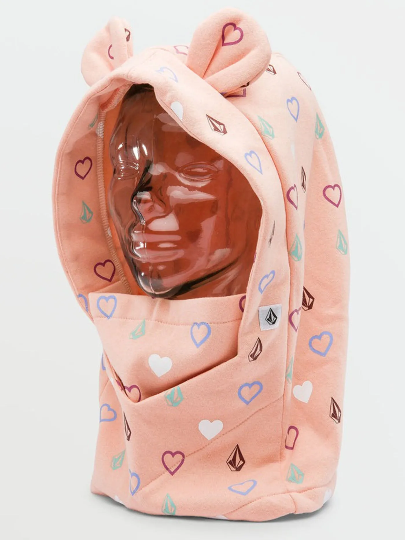 Snow Creature Hood Thingy Coral Haze Balaclava