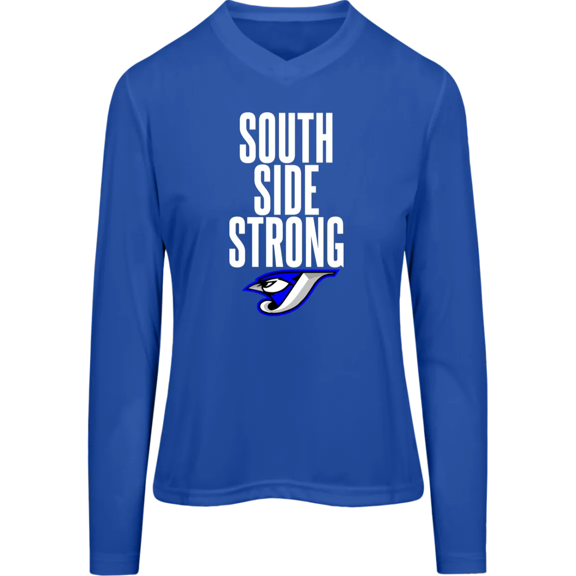South Side Strong TT11WL Team 365 Womens Zone Long Sleeve Tee