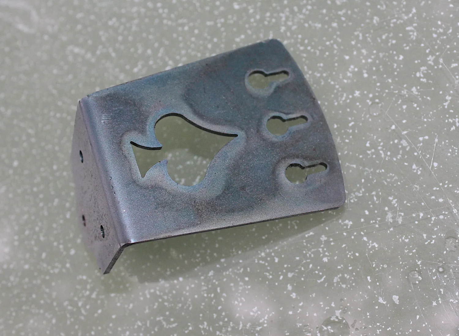 Steel Ace of Spades 3 String Tail Piece