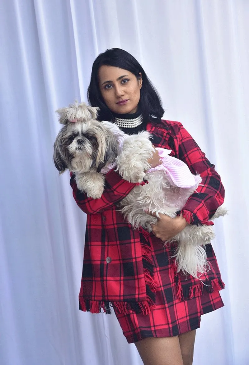 Tartan Check All Seasons Skirt Suit | Womens co-ord set