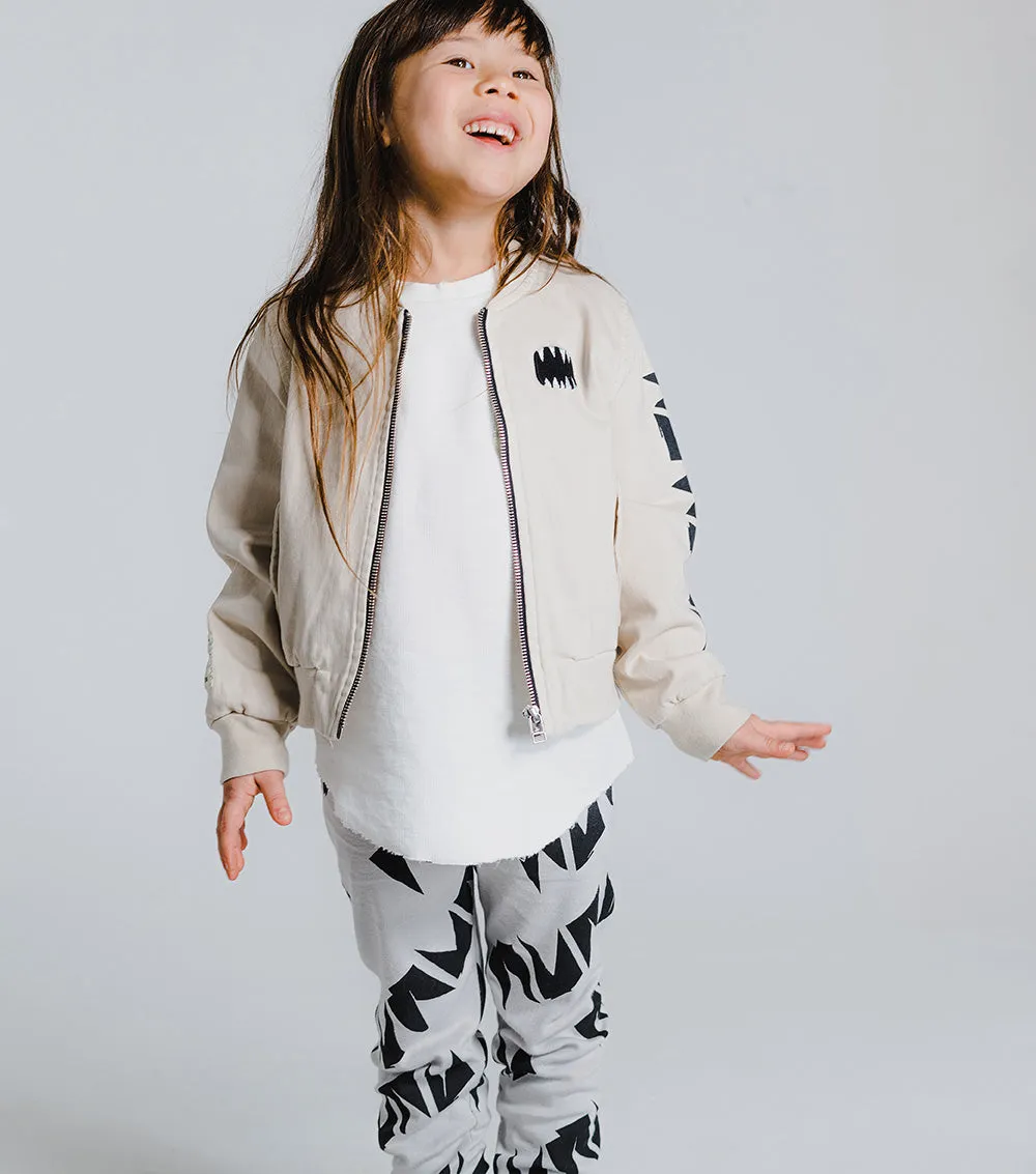 woven bomber jacket