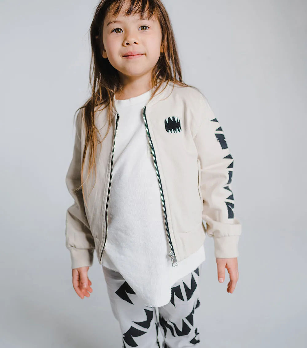 woven bomber jacket